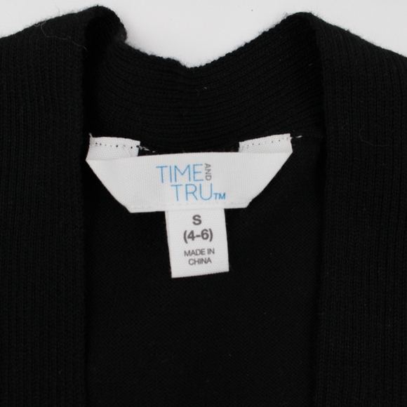 NWT Time and Tru Black Coverall – Size S (4–6) - Picture 5 of 6